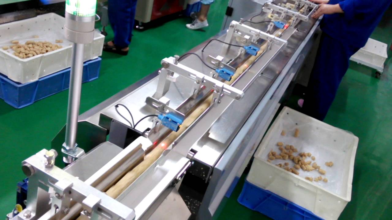 Rapidpack Cereal bar disk turntable packing line瑞普华燕麦条包装机