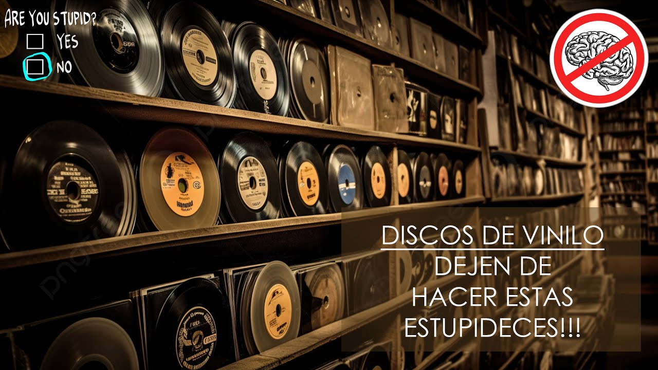 CUIDADO DE DISCOS DE VINILOS / MITOS Y VERDADES!
