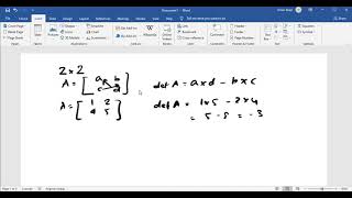 Determinant Of N X N Matrix | How to find the determinant of a Matrix