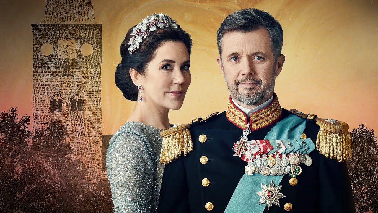 Kongeparret til festgudstjeneste i Aarhus Domkirke