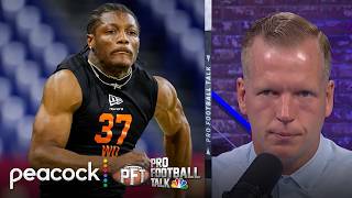 Carnell Tate to Commanders? Chris Simms breaks down his mock draft | Pro Football Talk | NFL on NBC
