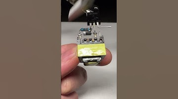 Mini SMPS Test: MOSFET-Driven Flyback Transformer