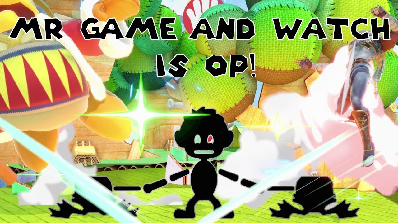 MR GAME & WATCH IS OP | Super Smash Bros Ultimate