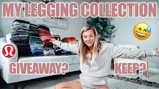 LARGEST LEGGING COLLECTION?! | Help Me Go Through Them