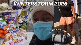 Winter Storm Prep Vlog: Groceries, Gym Night & Snow ❄️