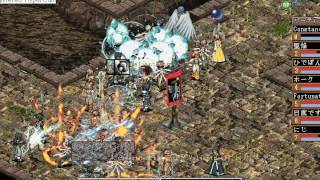 【GODIUS（ガディウス）】2007年12月 ギルドベース防衛線 SubvertHeart vs ValiantHeart 撮影者：ホーク