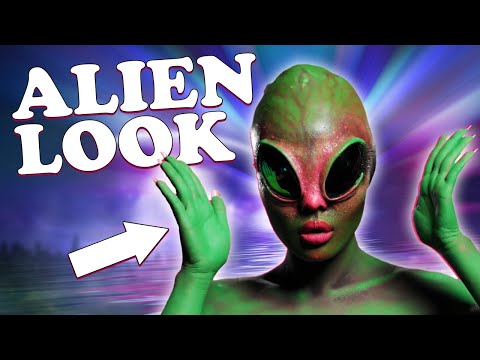 Alien SFX Halloween Makeup Tutorial