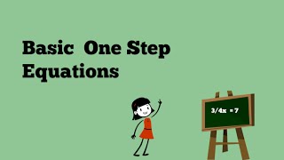 How to make solving basic one step equations