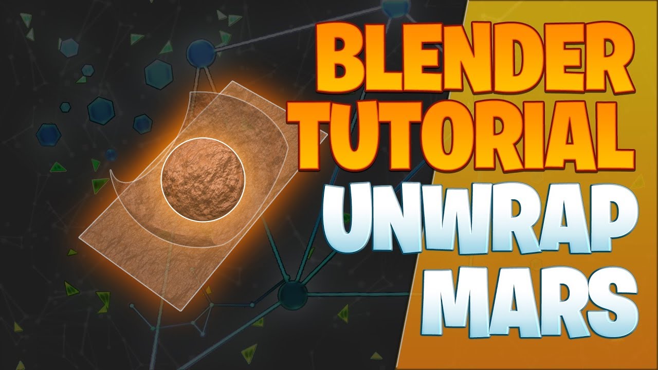 Unwrapping Mars - Blender Tutorial