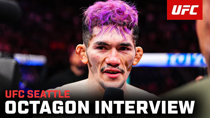 Melquizael Costa Octagon Interview | UFC Seattle