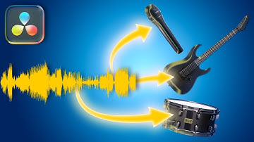 How to ISOLATE Instruments from ANY song in DaVinci Resolve 19