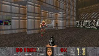 Doom Double Impact (Unity), E1M1 Maintenance Area (Any%) - 1:14.91
