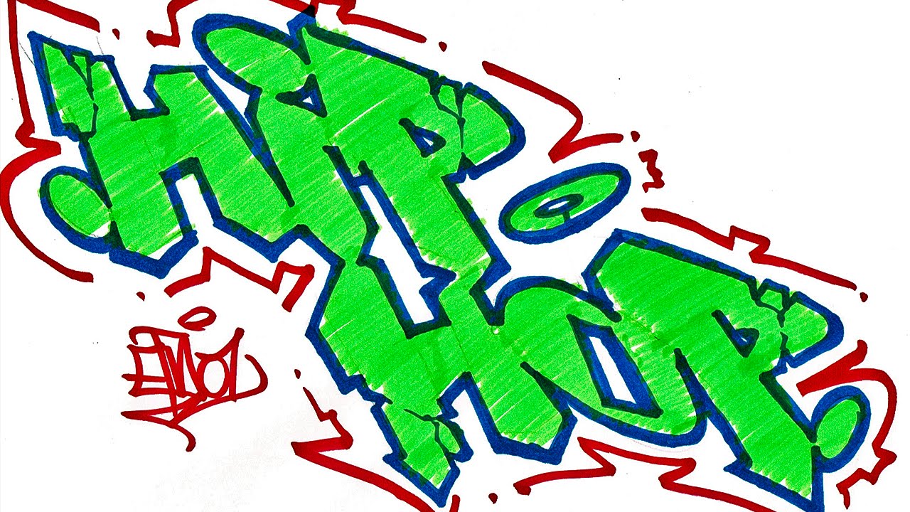 Hip Hop Graffiti Alphabet