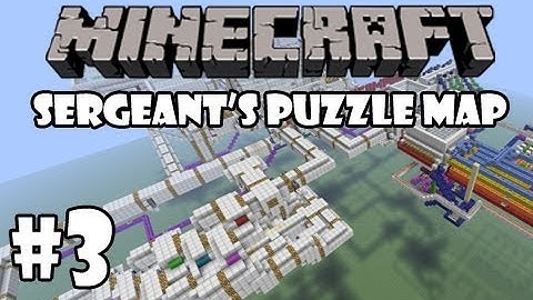 Minecraft - Sergeants Puzzle Map | Part 3