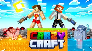 CRAZYCRAFT TROLL  LAV vs SU  Minecraft