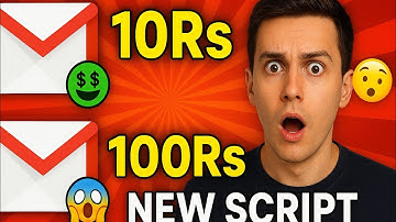1 Gmail 10Rs 🤑 !! 10 Gmail 100Rs 😱 Loot !! Today New Script 🤑 !! Refer Script !! Coin Adder Script 