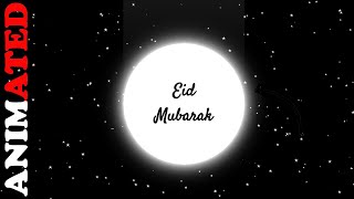 Animated eid mubarak 2021 using Html CSS & Javascript  | CSS Animation Effects