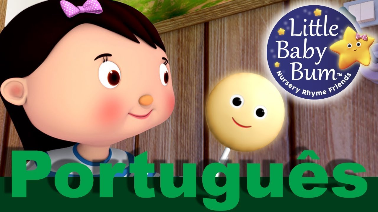 A Canção da Lua | Canções infantis | LittleBabyBum