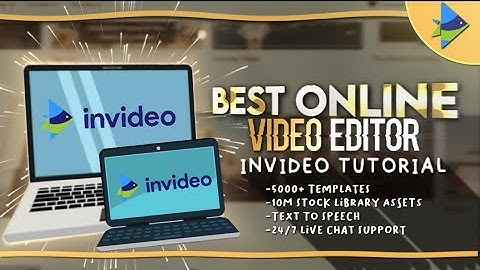 BEST ONLINE VIDEO EDITOR | INVIDEO TUTORIAL
