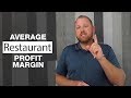Average Restaurant Profit Margin