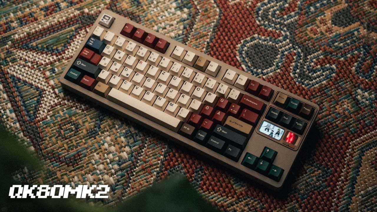 Qwertykeys QK80MK2 Build & Soundtest
