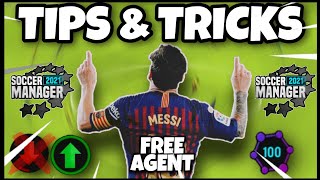 SM21 TIPS AND TRICKS 🔥 EXPERT ADVICE | Soccer Manager 2021 Tips & Tricks NOT TOLD BEFORE