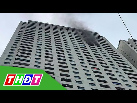 Video Cháy chung cư Linh Đàm (Hà Nội), nhiều người chạy... - youtube