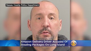 Amazon Delivery Driver Accused Of Stealing Packages On Long Island, Threatening Co-Worker