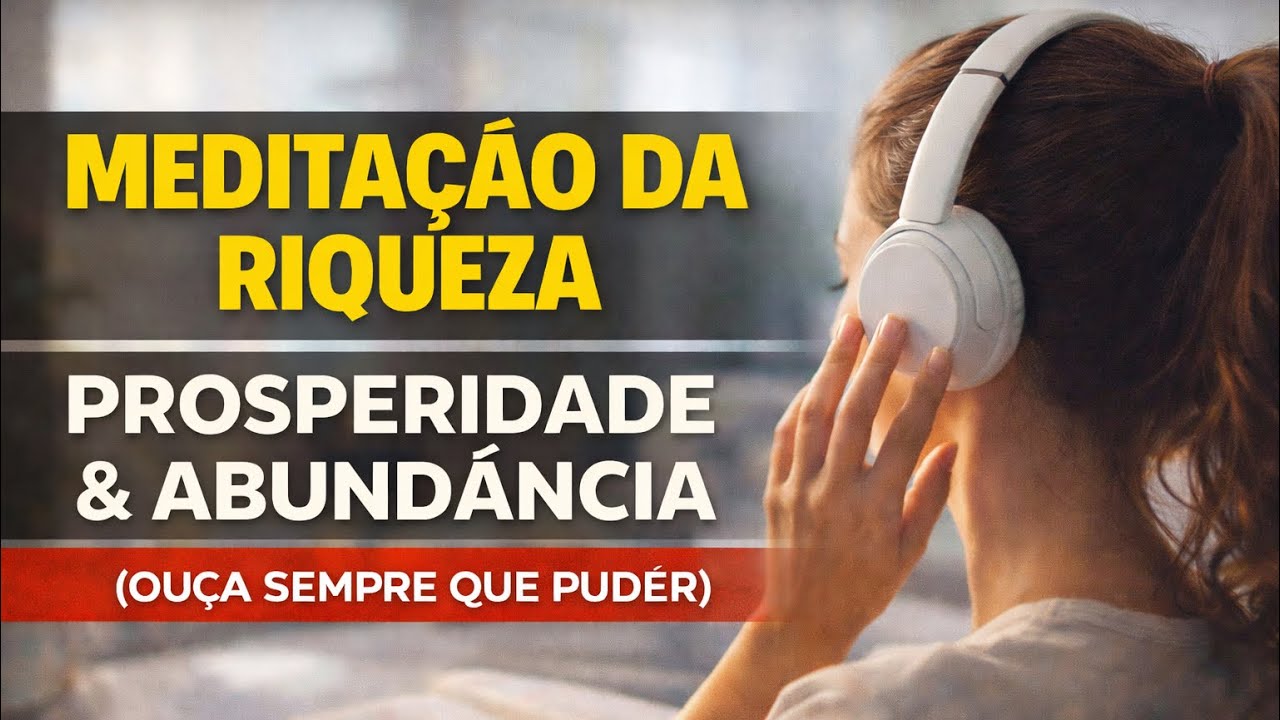 MEDITAÇÃO DA PROSPERIDADE E ABUNDÂNCIA - OUÇA E TORNE-SE RICO