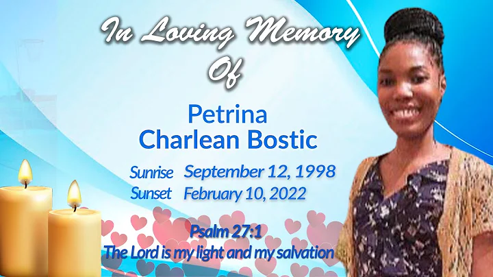 Celebrating The Life  of Petrina Charlean Bostic