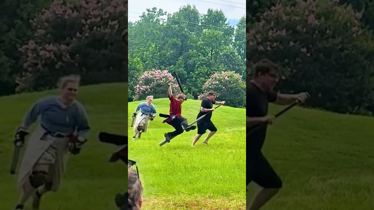 Don’t mess with the dude with a big stick. 