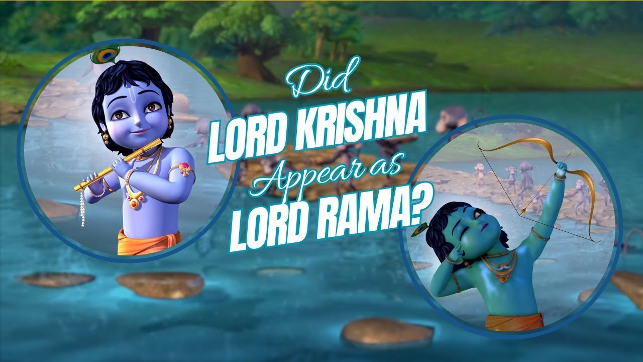 Did Lord Krishna Appear as Lord Rama? | Little Krishna - YouTube