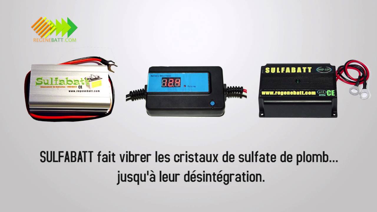 Régénérateur Désulfateur Batterie Solaire 12v 24v 48v 