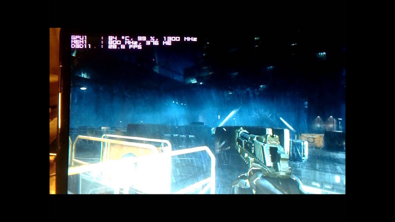 Crysis 3 на AMD 7660G gameplay OVERLOCK