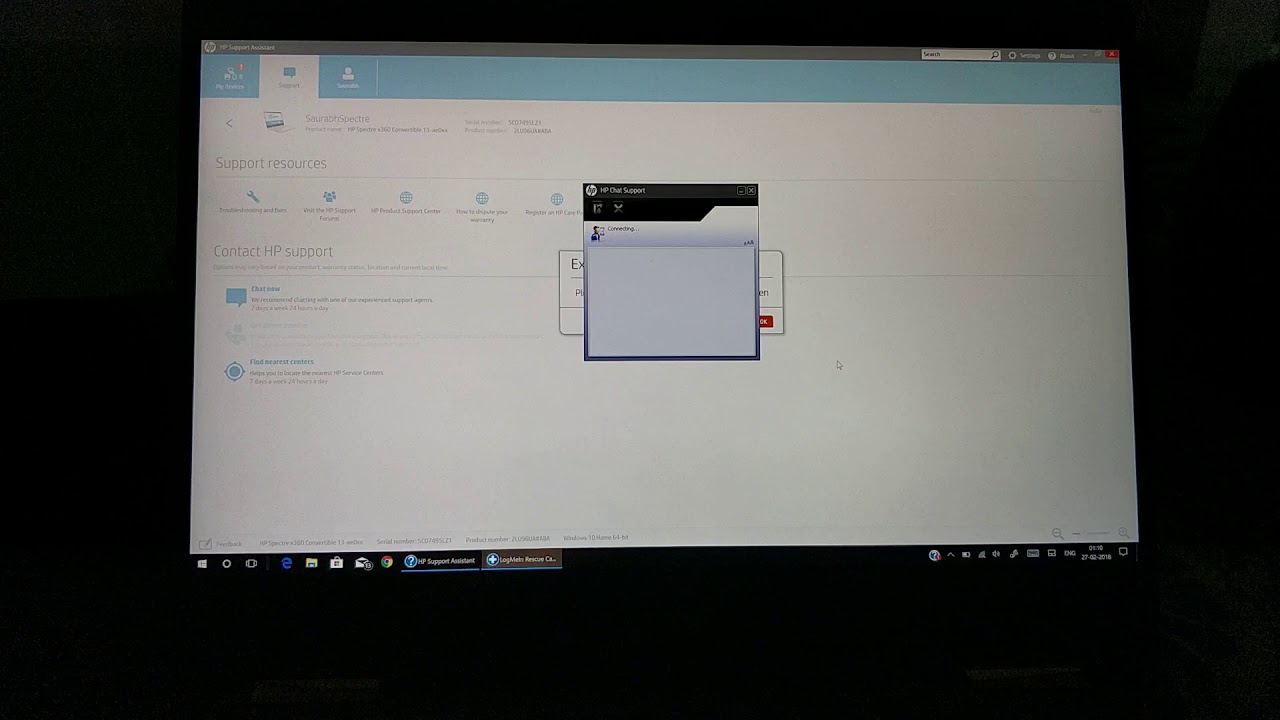 HP Spectre x360 13 4k 8th Gen Screen Flickering Issue YouTube