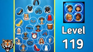 Bubble Match Connect Puzzle Level 119 | Bubble Match Level 119 Solution Walkthrough