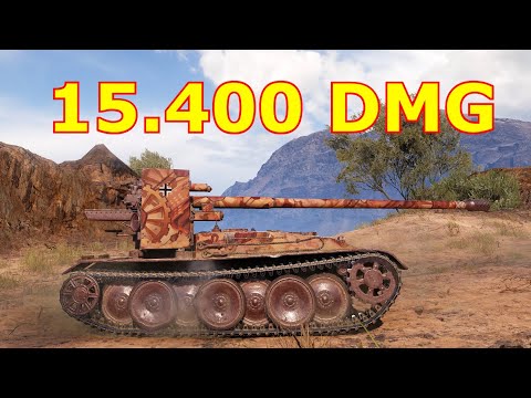 Видео: World of Tanks Grille 15 - 9 Kills 15,4K Damage | NEW WORLD RECORD !