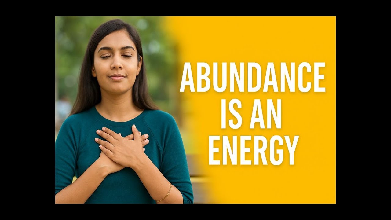 Abundance Is an Energy: How to Shift from Scarcity to Overflow in Your Daily Life
