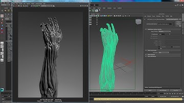 Displacement Mapping in Maya with ZBrush Displacement Maps