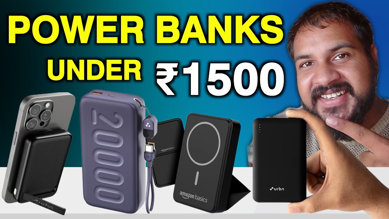 Best Power Banks Under 1500 | Best Magsafe Power Banks | Best Power Banks | 