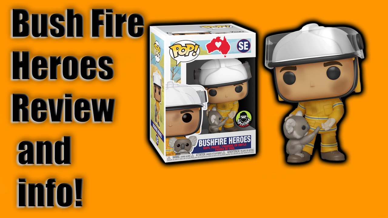 Bush Fire Heroes Pop Vinyl Unboxing!