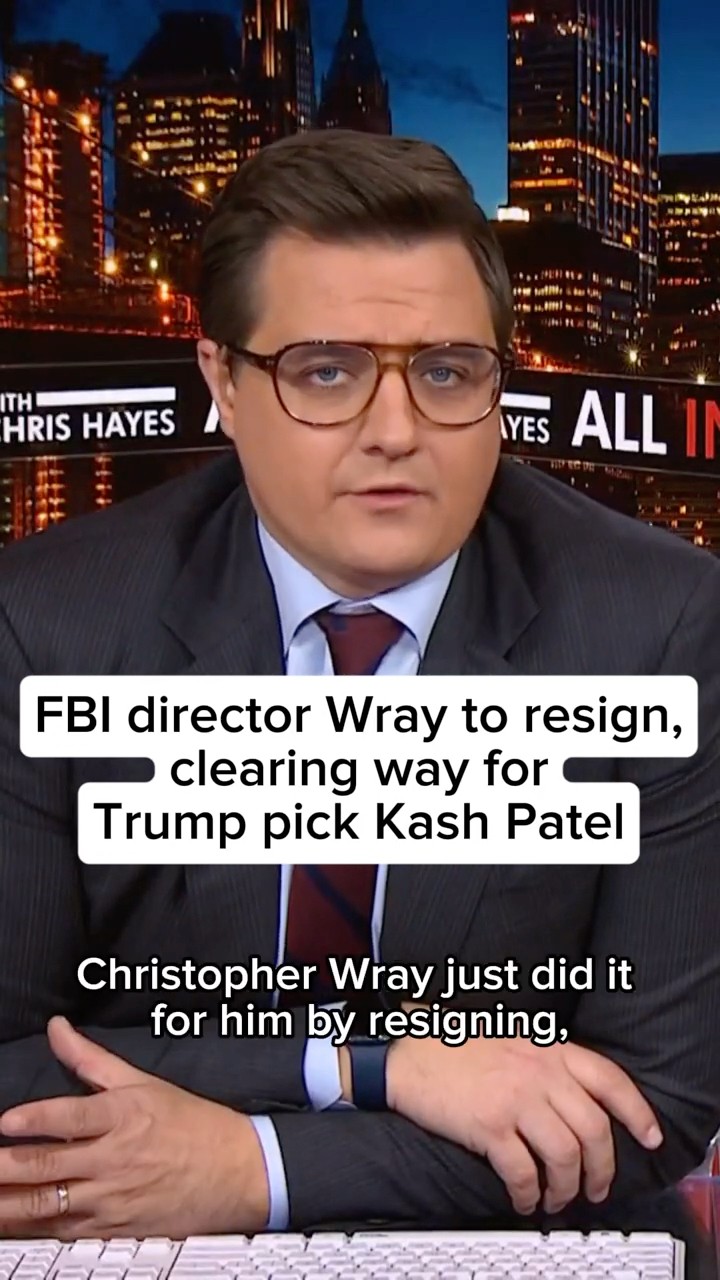 FBI director to resign, clearing way for Trump pick Kash Patel