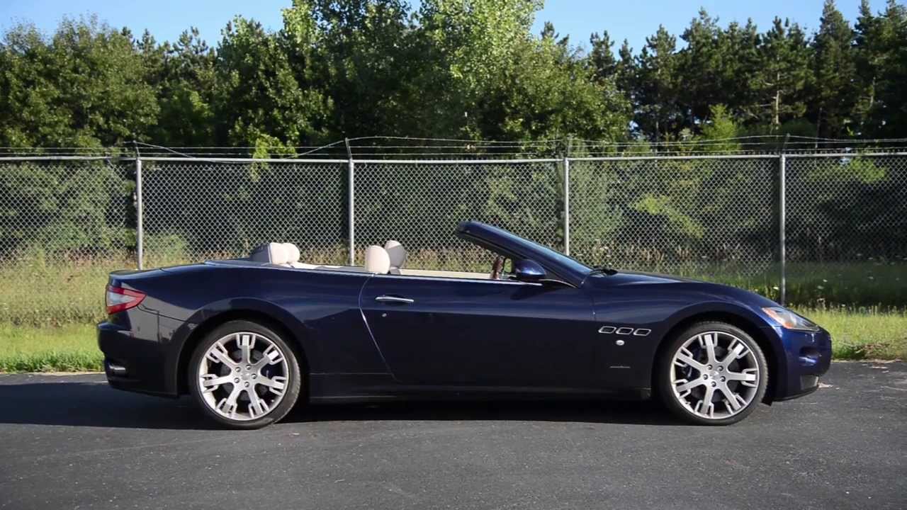 2011 Maserati GranTurismo Convertible - WR TV Sights & Sounds - YouTube 2011 Maserati GranTurismo Convertible - WR TV Sights & Sounds - YouTube