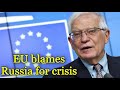 EU blames Russia for global food crisis, urges isolation of Moscow. News Today