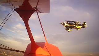 Pitts S2A Formation Flight in LIPF - 1/11/2020 - Part 1