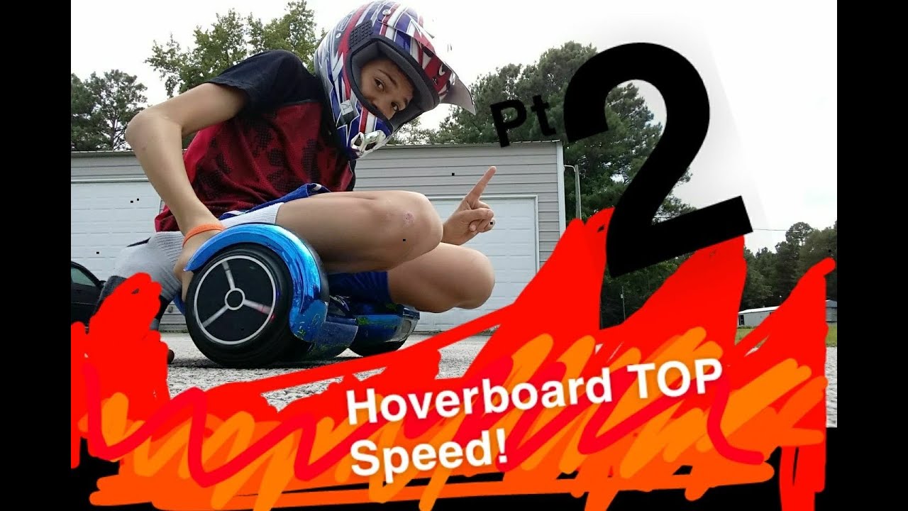 Hoverboard TOP SPEED test (pt2)