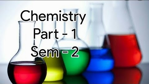 Kerala University BSc Botany previous questions -  CHEMISTRY - Part - 1( sem - 2 )