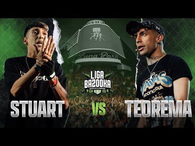 STUART VS TEOREMA | #Ligabazooka LUNA PARK 2024💥 class=