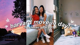 move in day vlog! harvard freshman 2019