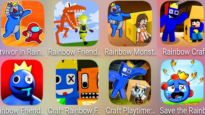 Download Rainbow Friends RP Blue Green android on PC